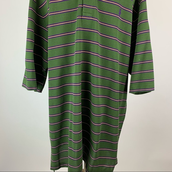 POLO Golf Ralph Lauren Pima Cotton Striped Polo Shirt XL - Picture 3 of 7